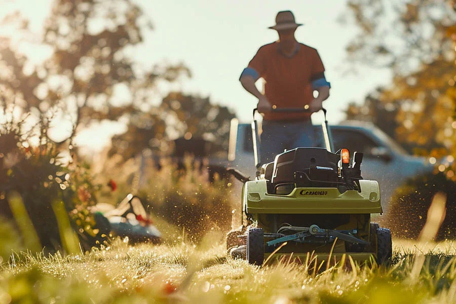 cordless lawnmowers